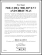 Preludes for Advent and Christmas 2 Trumpets, French horn or Trombone and Trombone P.O.D. cover